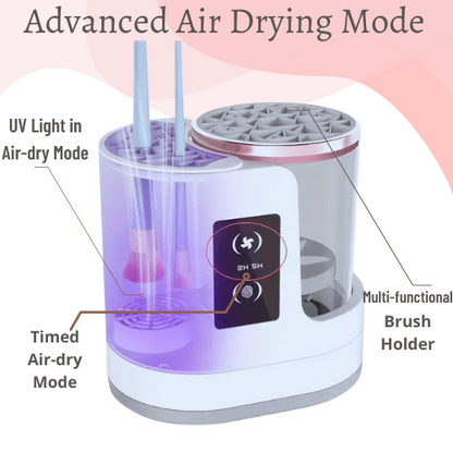 Advanced Air Drying Makeup Brush Cleaner