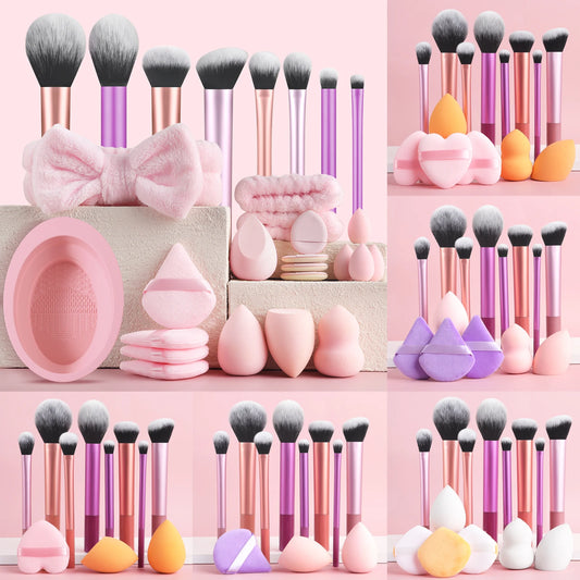 28-Piece Makeup Tool Set